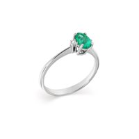 Anello Roman Gioielli Donna FAVOLA in Oro bianco Smeraldo 0.43 Ct R270A322N5422 - R270A322N5422